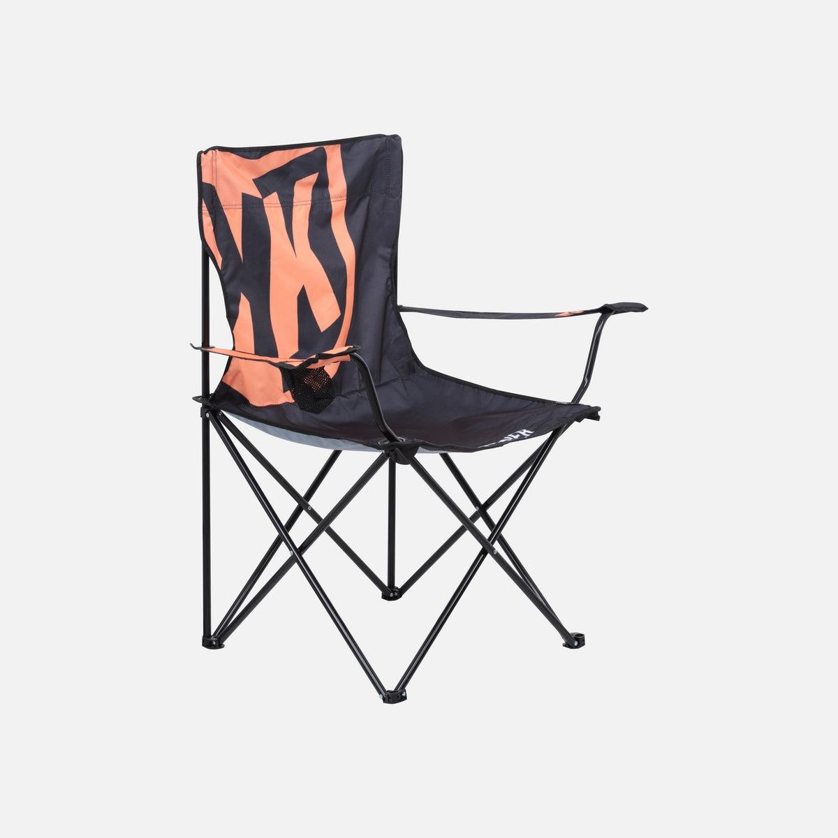 FootKorner TestingChaise Pliante FK II  - Noir/Orange