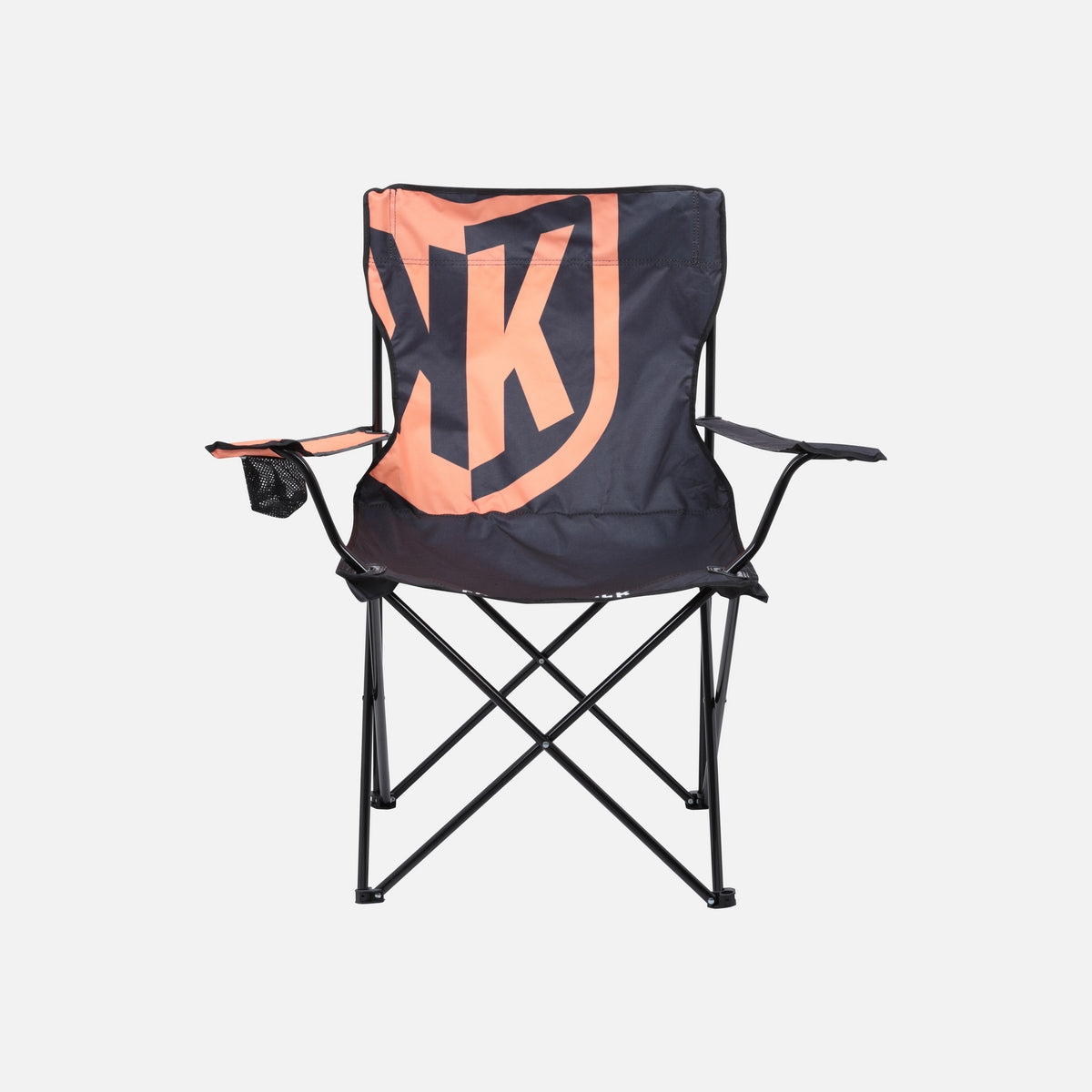 FootKorner TestingChaise Pliante FK II  - Noir/Orange