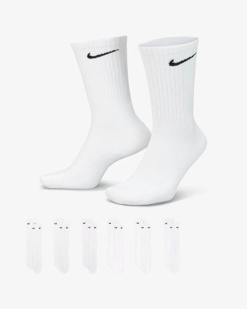 Pack de 6 paires de chaussettes Nike - Blanc - FootKorner Testing