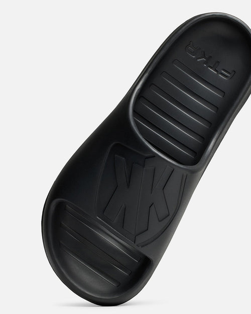 Claquette FK Step - Noir - FootKorner Testing