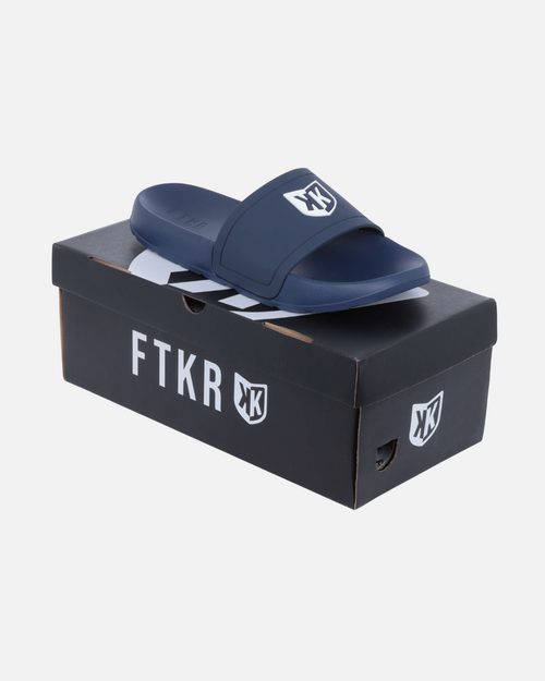 Claquettes FK Basic - Marine - FootKorner Testing