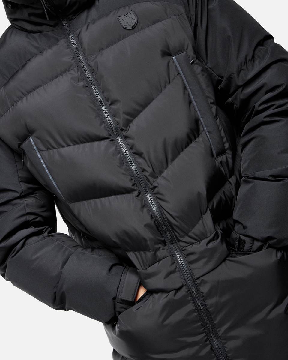 FootKorner TestingParka longue FK City - Noir