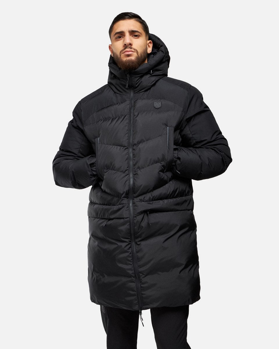 FootKorner TestingParka longue FK City - Noir
