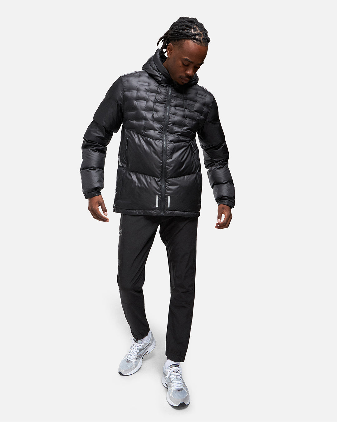 FootKorner TestingDoudoune FK Snow Cagoule Intégrée - Noir