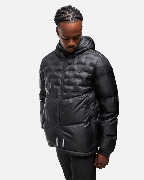 Doudoune FK Snow Cagoule Intégrée - Noir - FootKorner Testing