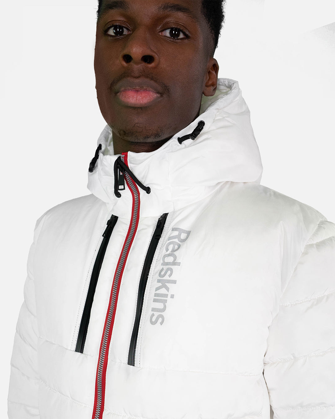 FootKorner TestingDoudoune longue Redskins Darren Swell - Blanc