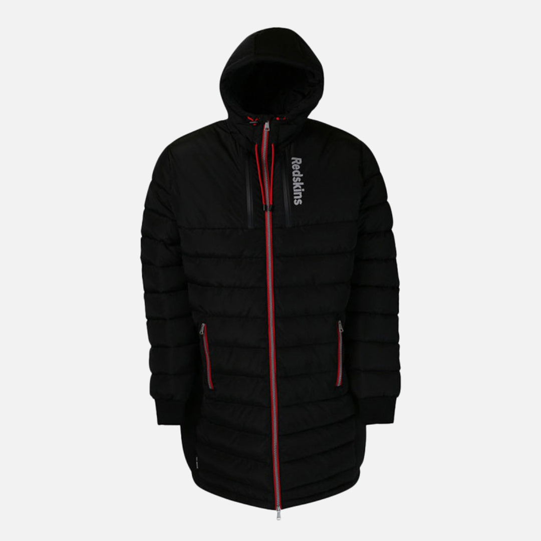 FootKorner Testingdoudoune longue redskins darren swell noir rouge darrenswell 010