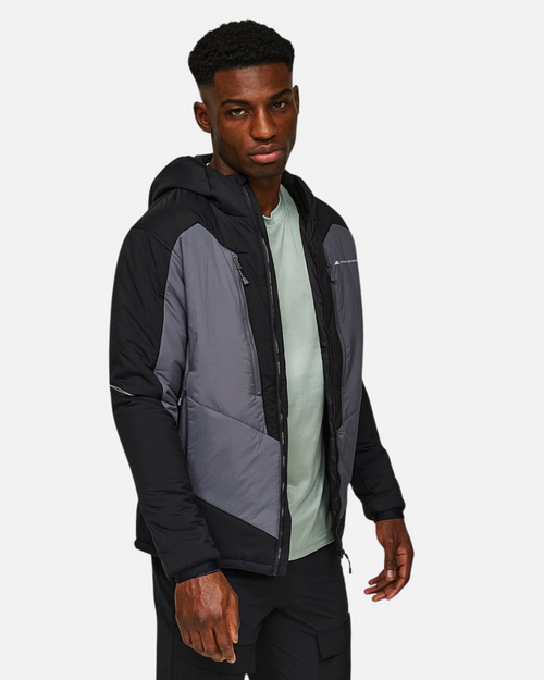 Doudoune Monterrain Esker 2.0 Insulated - Gris/Noir - FootKorner Testing