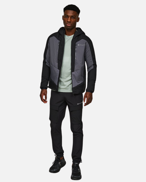 Doudoune Monterrain Esker 2.0 Insulated - Gris/Noir - FootKorner Testing