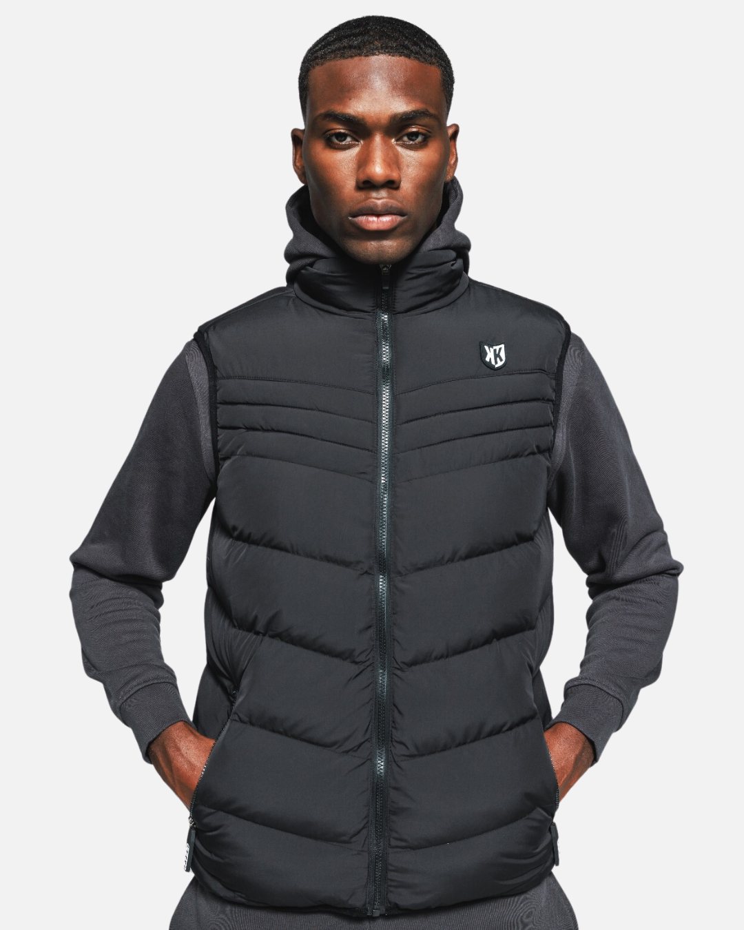 FootKorner TestingDoudoune sans manches FK Copa - Noir