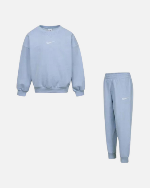 Ensemble de survêtement Nike Fleece Enfant - Bleu - FootKorner Testing