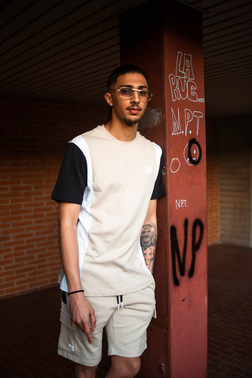 Ensemble FK Canto - Beige/Blanc/Noir - FootKorner Testing