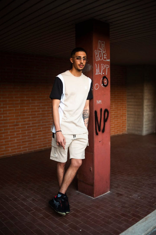 Ensemble FK Canto - Beige/Blanc/Noir - FootKorner Testing