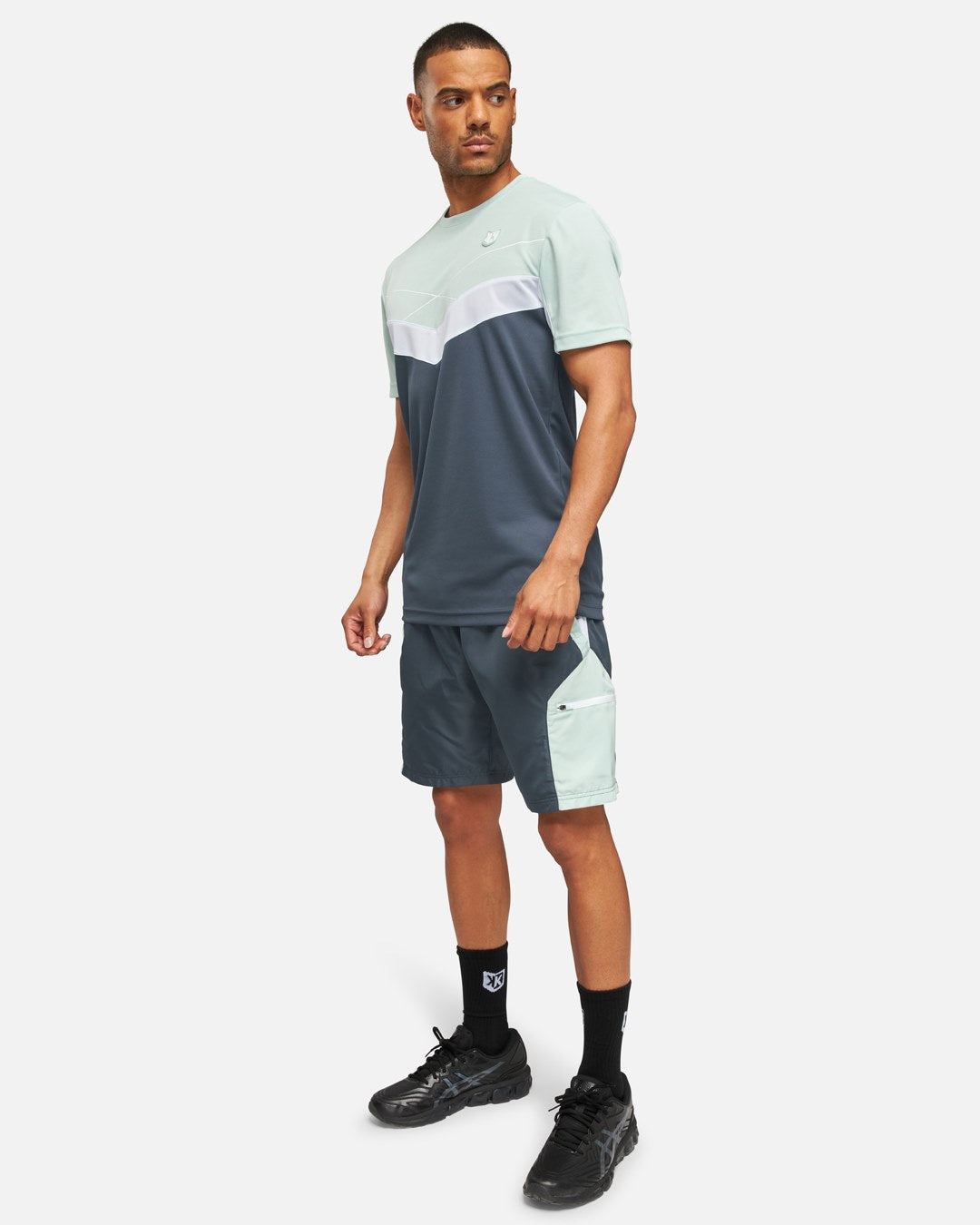 FootKorner TestingEnsemble FK Game - Bleu/Vert/Blanc