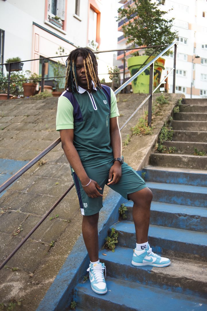 FootKorner TestingEnsemble FK Squad - Vert/Bleu/Blanc