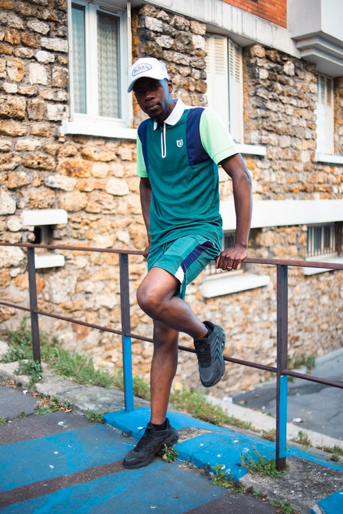 Ensemble FK Squad - Vert/Bleu/Blanc - FootKorner Testing