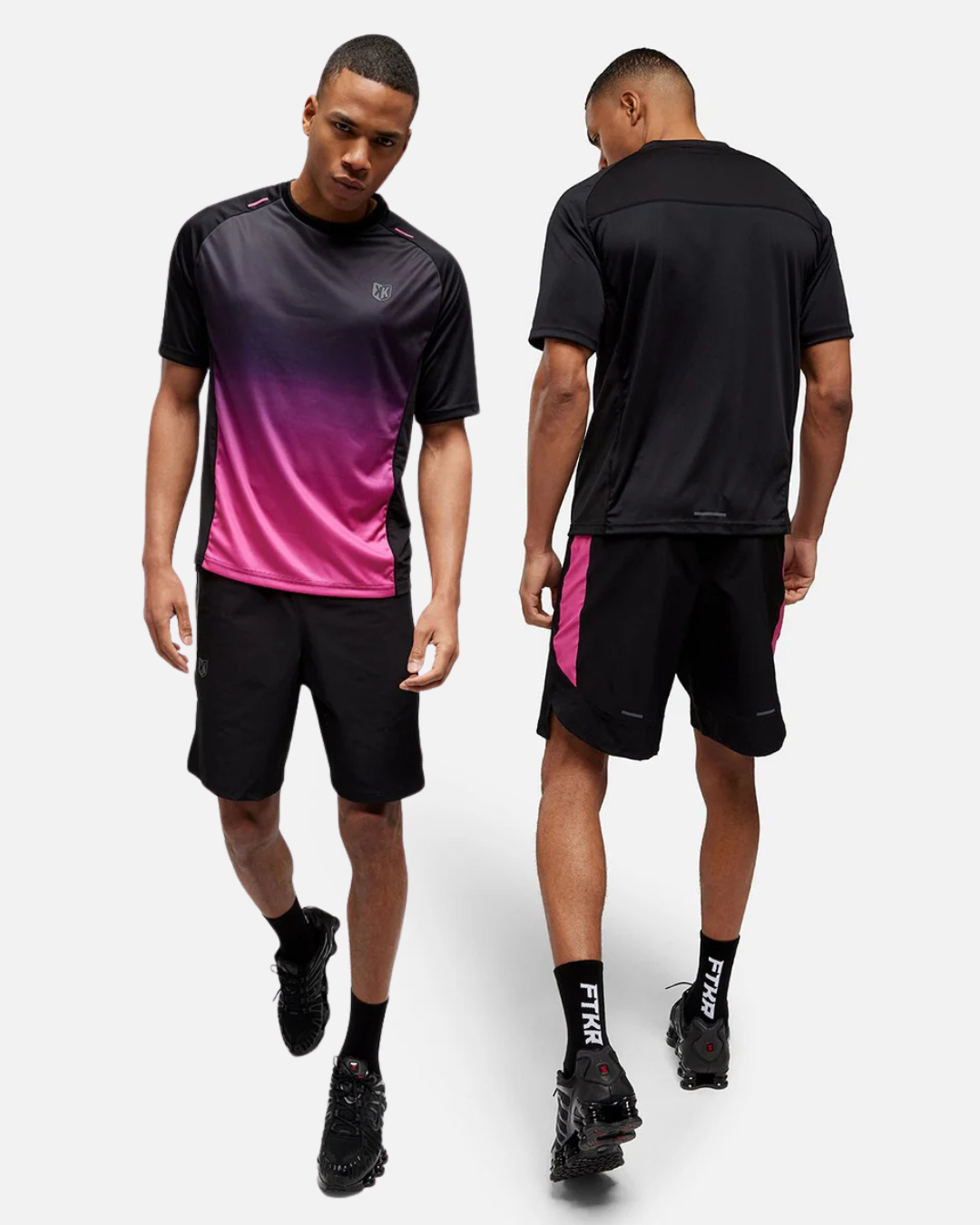 FootKorner TestingEnsemble FK Storm - Noir/Rose