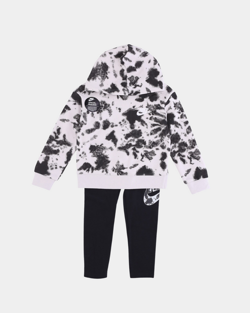 Ensemble Nike Cloud Wash Enfant - Noir/Blanc - FootKorner Testing
