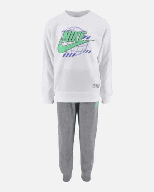 Ensemble Nike Digital Escape FT Enfant- Blanc/Gris - FootKorner Testing