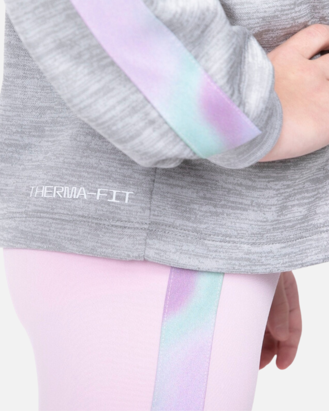 FootKorner TestingEnsemble Nike fille Therma-Fit - Gris/Rose