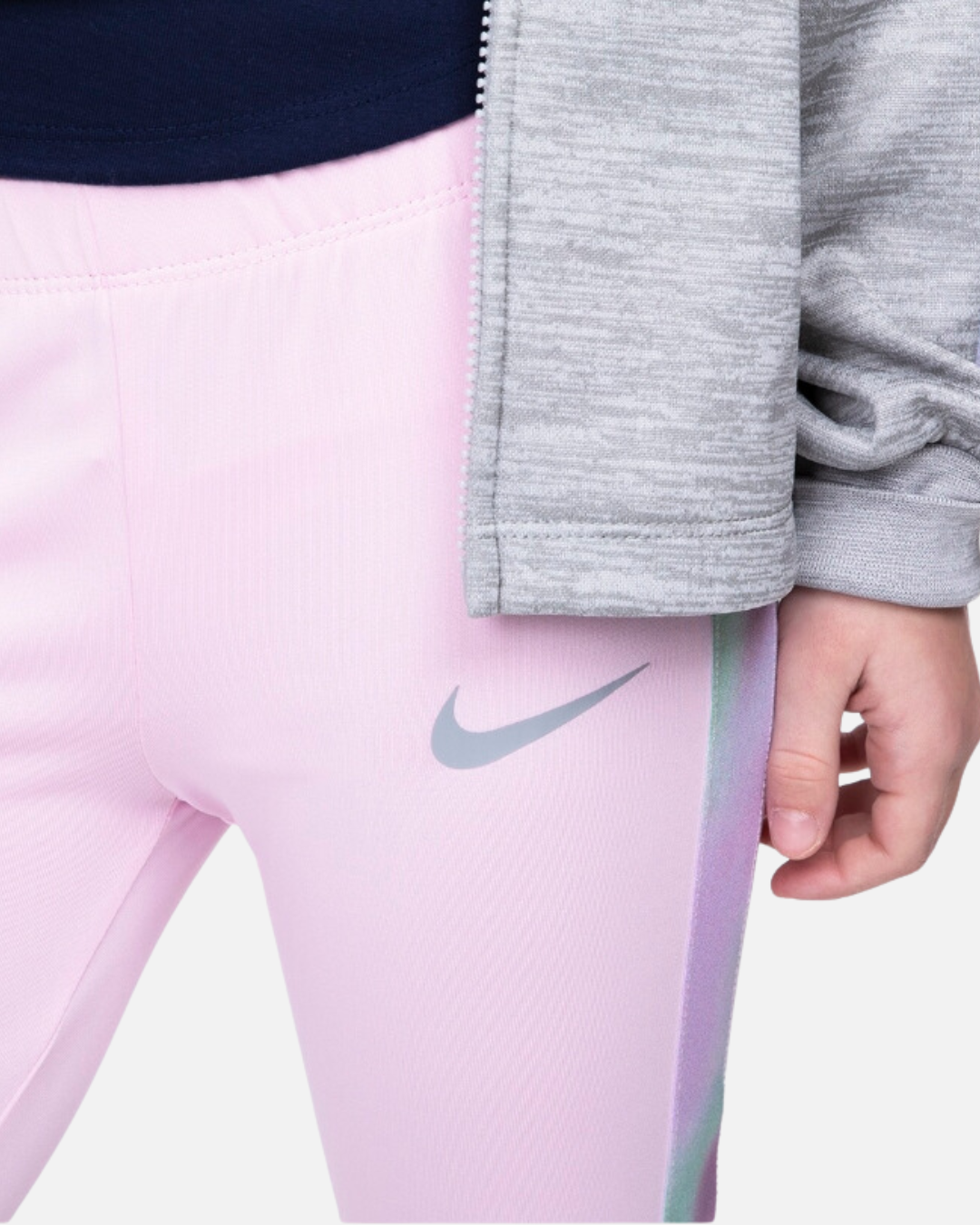 FootKorner TestingEnsemble Nike fille Therma-Fit - Gris/Rose