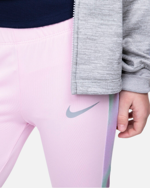 Ensemble Nike fille Therma-Fit - Gris/Rose - FootKorner Testing