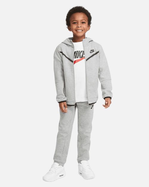Ensemble Nike Sportswear Tech Fleece Enfant - Gris - FootKorner Testing
