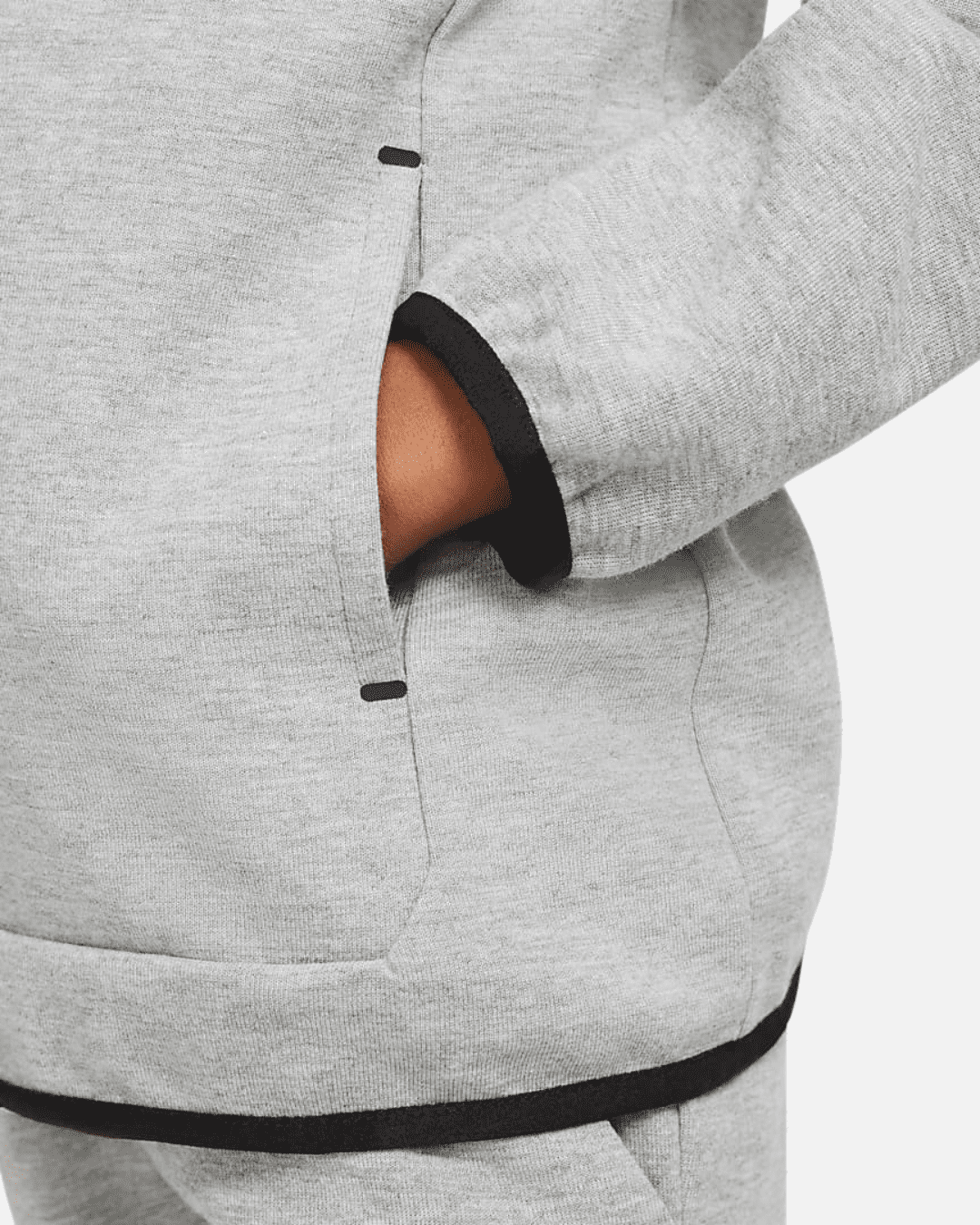 FootKorner TestingEnsemble Nike Sportswear Tech Fleece Enfant - Gris