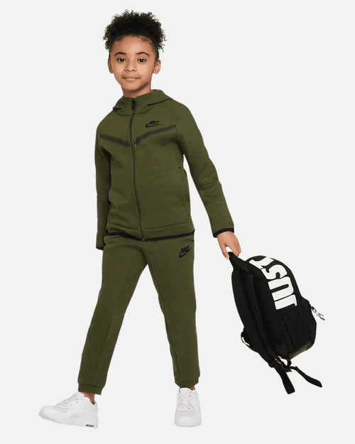 Ensemble Nike Sportswear Tech Fleece Enfant - Kaki/Noir - FootKorner Testing