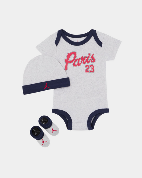 Ensemble PSG X Jordan 2022/2023 Bébé - Gris/Bleu/Rouge - FootKorner Testing