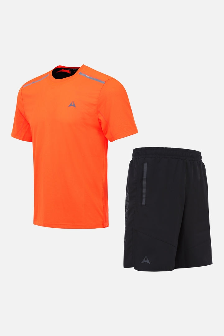 FootKorner TestingEnsemble Scampia First - Noir/Orange