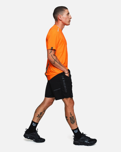 Ensemble Scampia First - Noir/Orange - FootKorner Testing