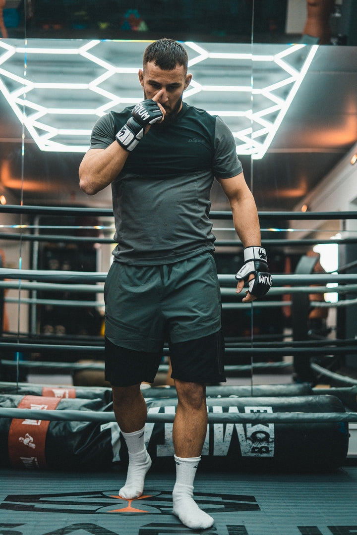 FootKorner TestingShort Scampia Scalare - Gris/Noir