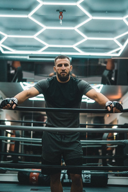 T-shirt Scampia Scalare - Gris/Noir - FootKorner Testing