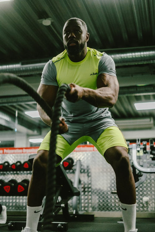 Ensemble Scampia Scalare - Jaune/Gris - FootKorner Testing