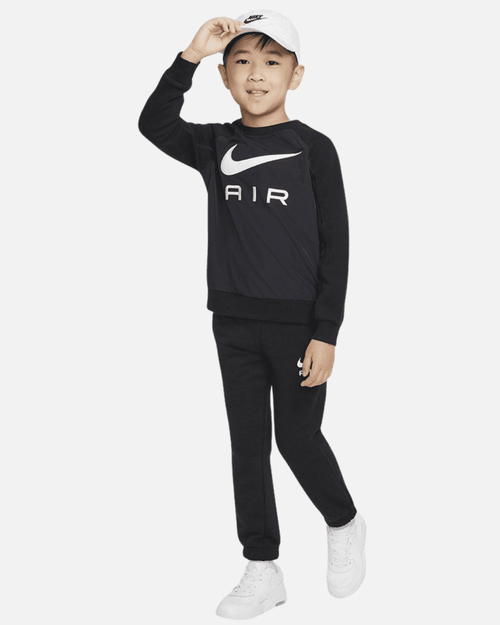Ensemble Sportswear Nike Air Crew Enfant - Noir - FootKorner Testing