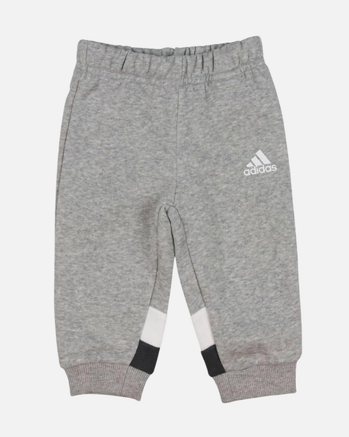Ensemble Survêtement Adidas Bébé - Gris/Blanc/Noir - FootKorner Testing