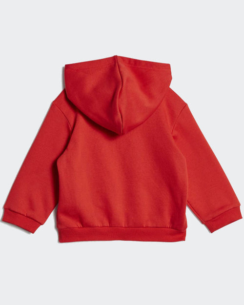 Ensemble Survêtement Adidas Bébé - Rouge/Blanc/Gris - FootKorner Testing