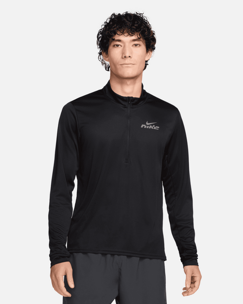 Haut 1/2 Zip Nike Pacer Flash - Noir - FootKorner Testing