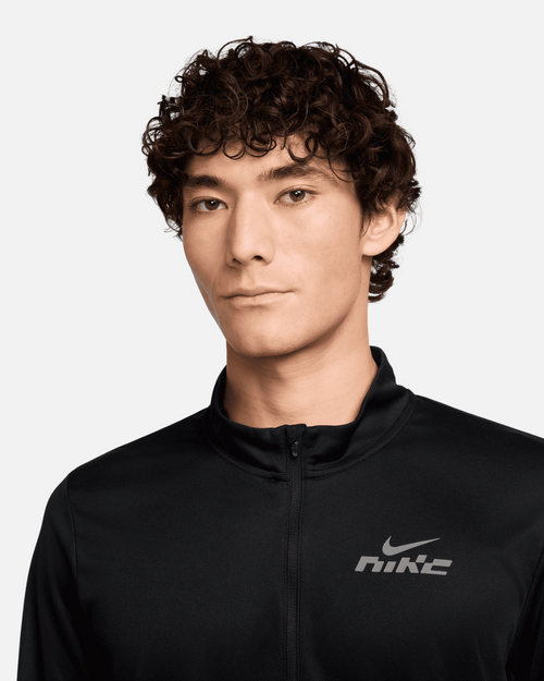 Haut 1/2 Zip Nike Pacer Flash - Noir - FootKorner Testing