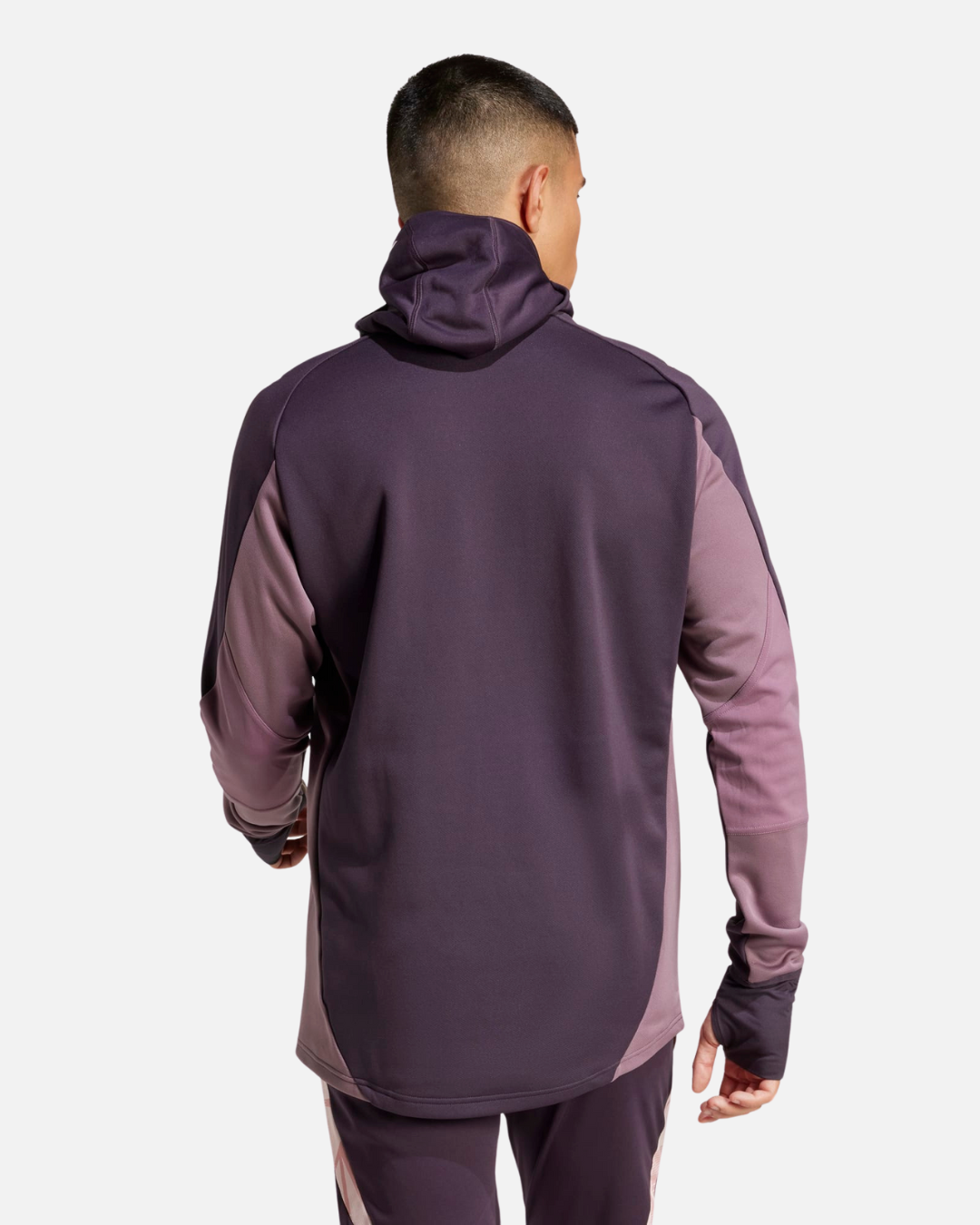 FootKorner TestingHaut Arsenal 2024/2025 cagoule intégrée - Violet/Rose