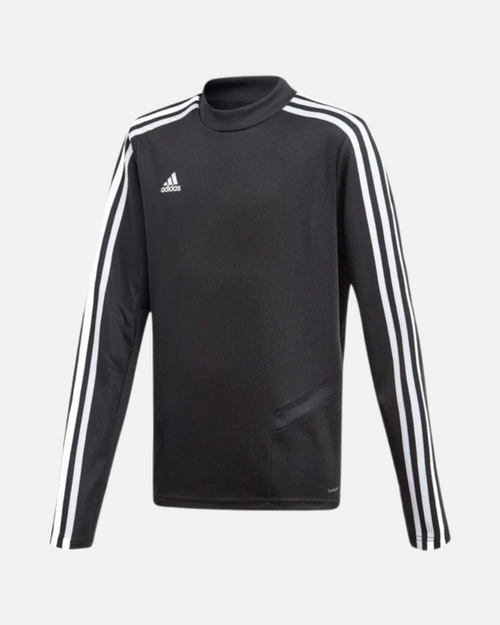 Haut d'Entraînement Adidas Tiro 19 Junior - Noir/Blanc - FootKorner Testing