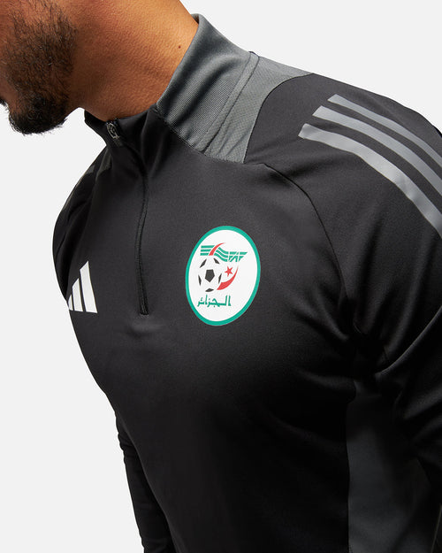 Haut d'entraînement Algérie 2024 - Noir - FootKorner Testing