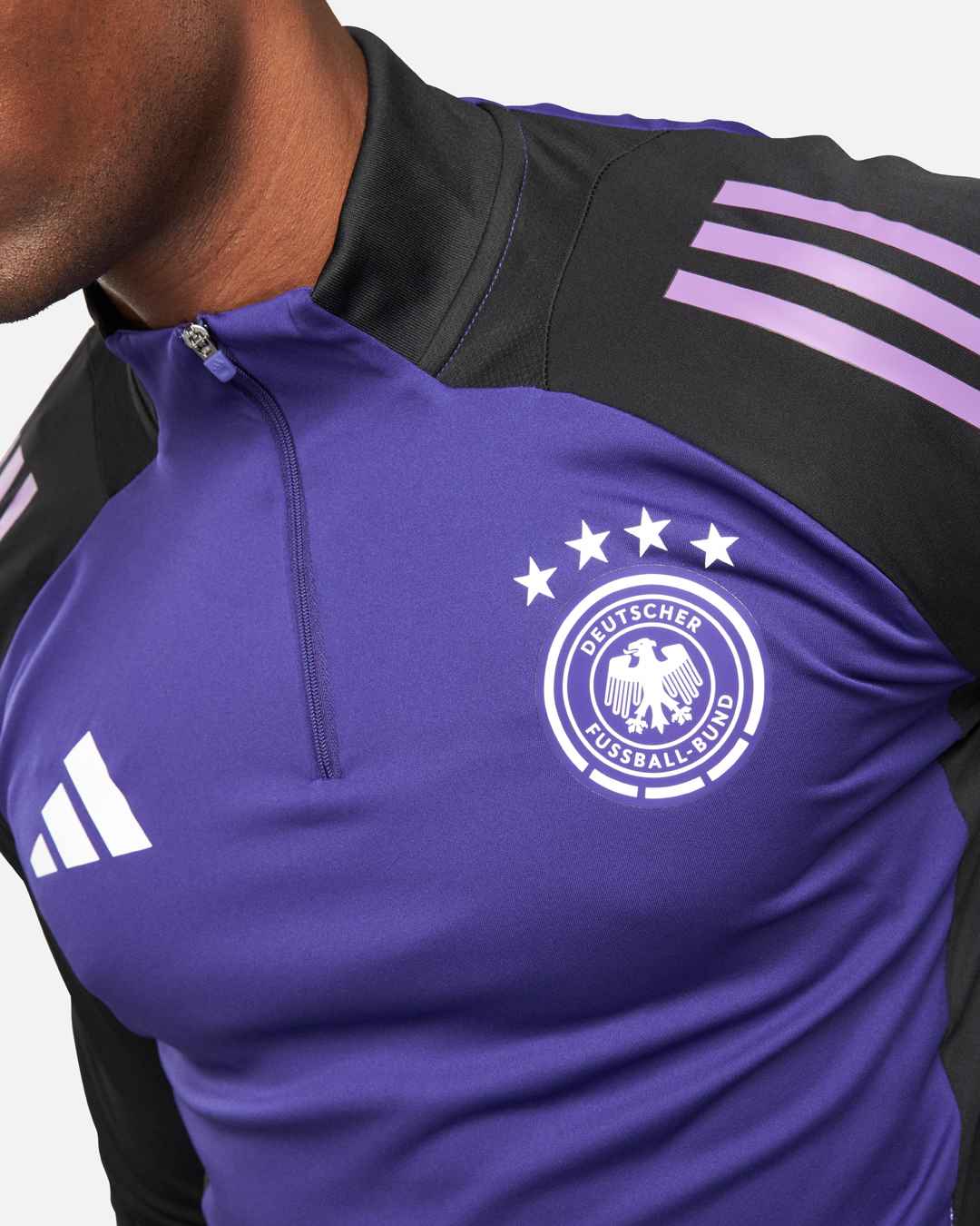 FootKorner TestingHaut d'entrainement Allemagne 2024 - Noir/Violet