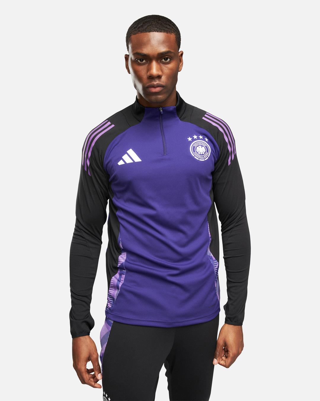 FootKorner TestingHaut d'entrainement Allemagne 2024 - Noir/Violet