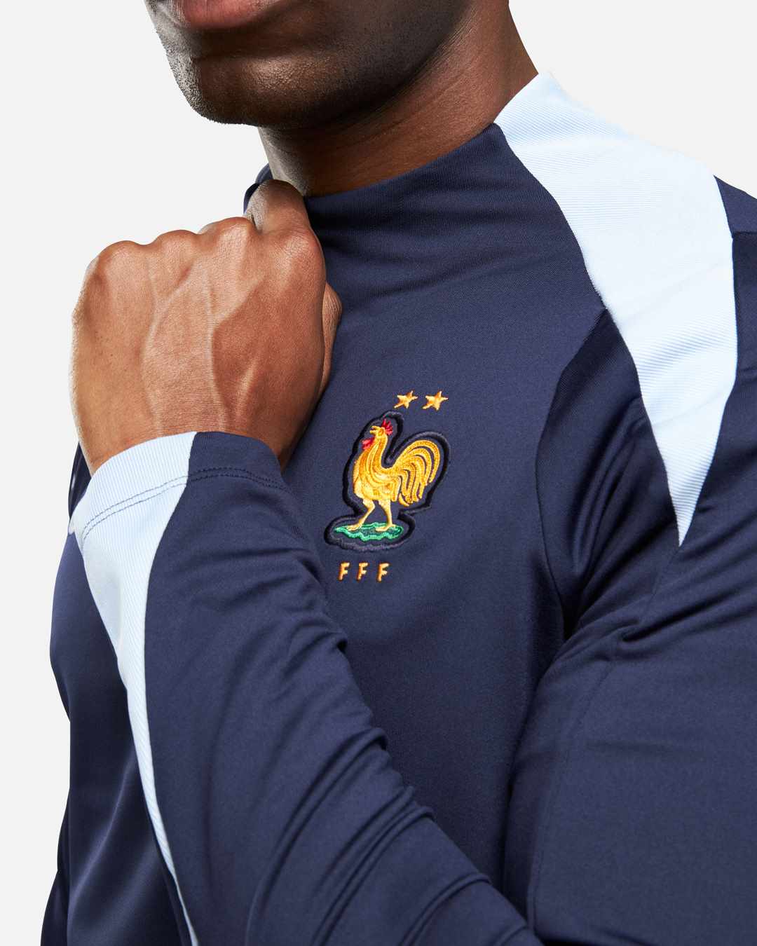 FootKorner TestingHaut d'entrainement Equipe de France 2024 -  Bleu