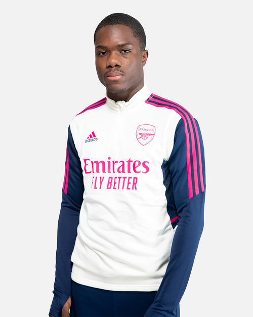 Haut d'entrainement Arsenal 2022/2023 - Blanc/Bleu/Rose - FootKorner Testing