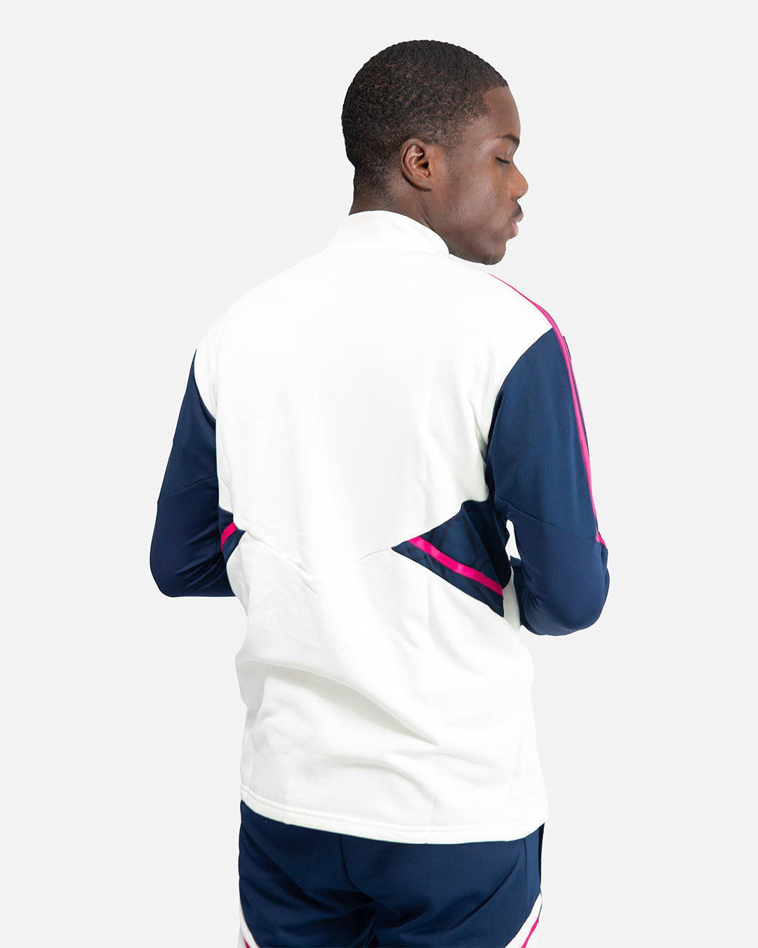 FootKorner TestingHaut d'entrainement Arsenal 2022/2023 - Blanc/Bleu/Rose