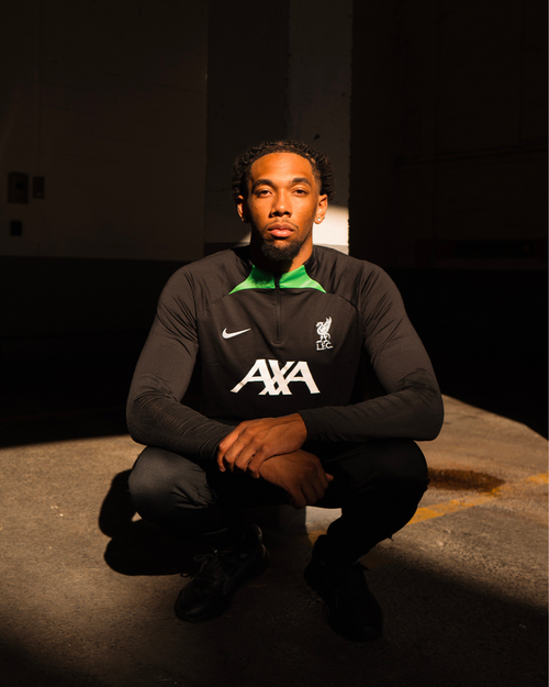 Haut d'entrainement Liverpool - Noir/Vert/Blanc - FootKorner Testing