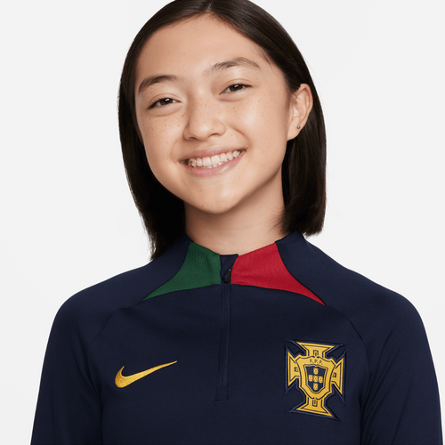 Haut d'entrainement Portugal Junior 2022 - Bleu/Rouge/Vert - FootKorner Testing